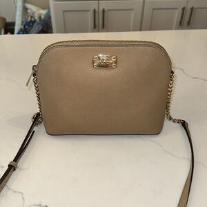 Michael Kors Beige Crossbody Bag